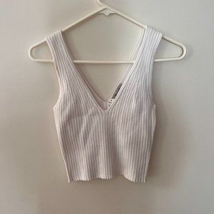 Madewell V-Neck Sweater Tank Size S